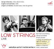 WYCOFANY  Low Strings, Melodiya Apriori recital series #1